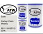 Preview: Saab, Carbon Flash Metallic, 58U / WA501Q / GAR: 500ml Lackdose + 500ml Klarlack + 250ml Härter - Set, von ATW Autoteile West.